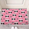 Pink Cat Print Door Mat-grizzshop