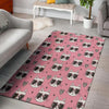 Pink Cat Print Floor Mat-grizzshop