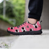 Pink Cat Print Men's Sneakers-grizzshop