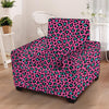 Pink Cheetah Armchair Cover-grizzshop