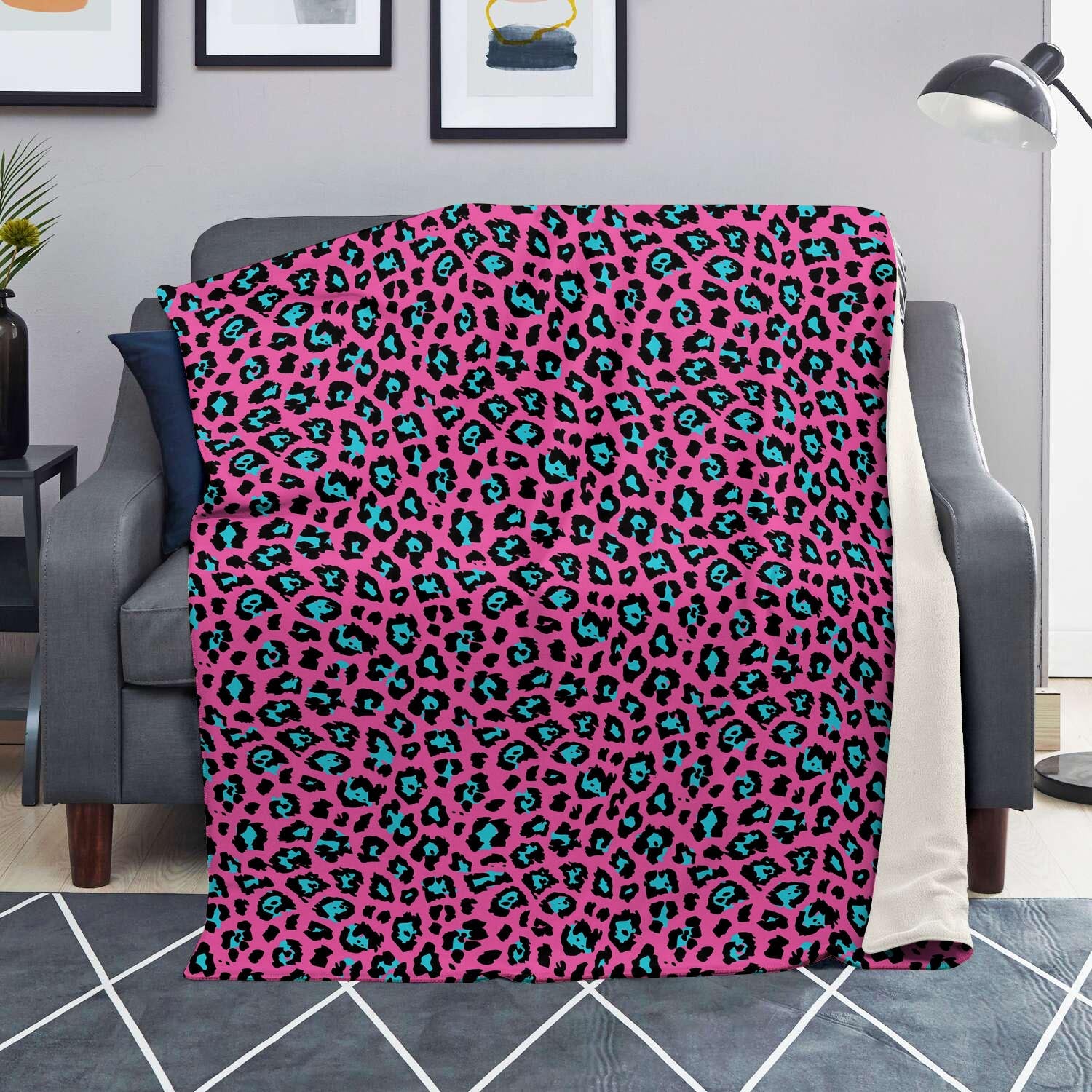 Pink Cheetah Blanket-grizzshop