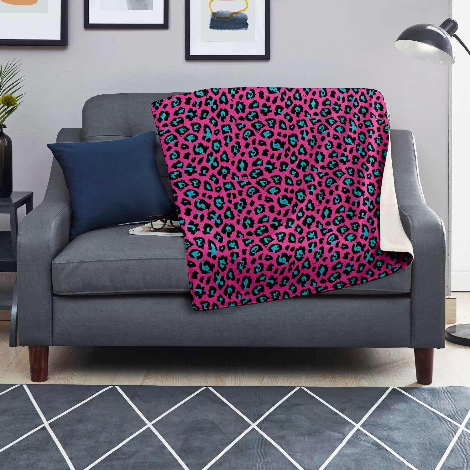 Pink Cheetah Blanket-grizzshop