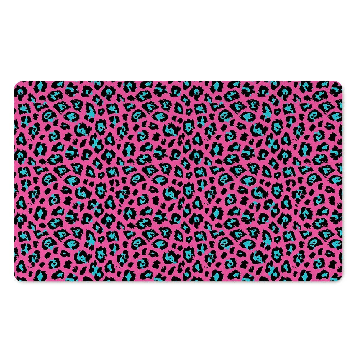Pink Cheetah Door Mat-grizzshop