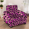 Pink Cheetah Leopard Armchair Cover-grizzshop