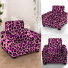 Pink Cheetah Leopard Armchair Cover-grizzshop