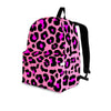 Pink Cheetah Leopard Backpack-grizzshop