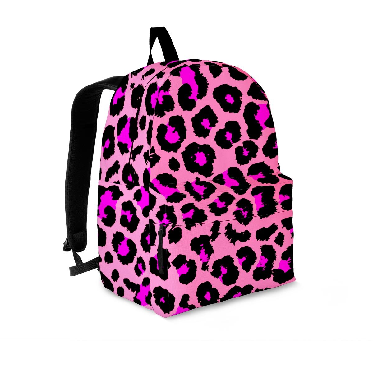 Pink Cheetah Leopard Backpack-grizzshop