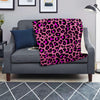 Pink Cheetah Leopard Blanket-grizzshop