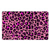 Pink Cheetah Leopard Door Mat-grizzshop