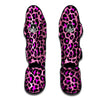 Pink Cheetah Leopard Muay Thai Shin Guard-grizzshop