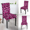 Pink Cheetah Leopard Pattern Print Chair Cover-grizzshop