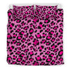 Load image into Gallery viewer, Pink Cheetah Leopard Pattern Print Duvet Cover Bedding Set-grizzshop