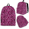 Pink Cheetah Leopard Pattern Print Premium Backpack-grizzshop