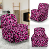 Pink Cheetah Leopard Pattern Print Recliner Cover-grizzshop