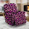 Pink Cheetah Leopard Recliner Cover-grizzshop