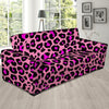 Pink Cheetah Leopard Sofa Cover-grizzshop