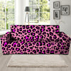 Pink Cheetah Leopard Sofa Cover-grizzshop