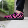 Pink Cheetah Leopard Women's Sneakers-grizzshop