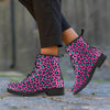 Pink Cheetah Men's Boots-grizzshop