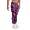 Pink Cheetah Men's Leggings-grizzshop