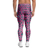 Pink Cheetah Men's Leggings-grizzshop