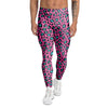 Pink Cheetah Men's Leggings-grizzshop