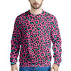 Pink Cheetah Men's Sweatshirt-grizzshop