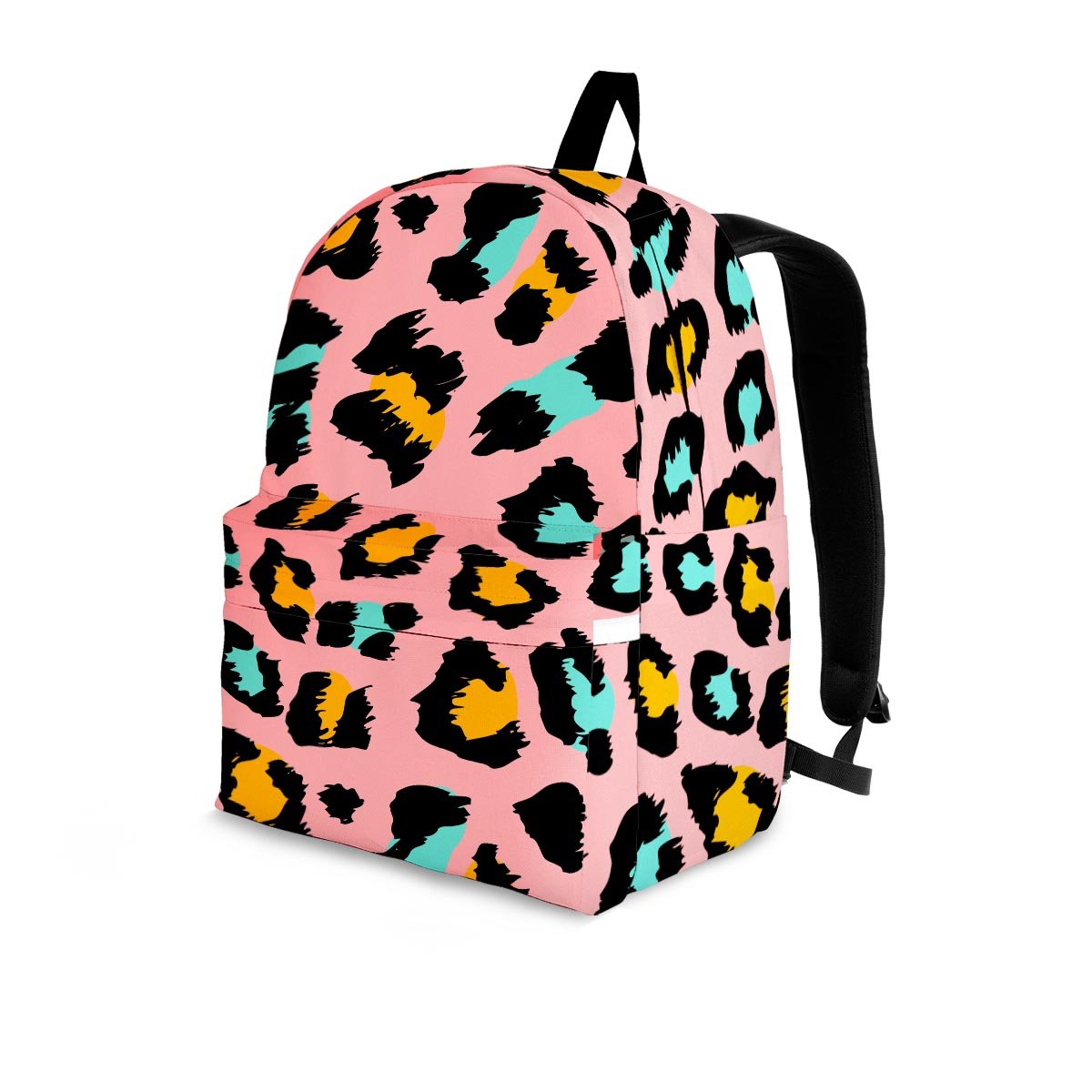 Pink Cheetah Print Backpack-grizzshop