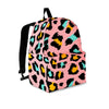 Pink Cheetah Print Backpack-grizzshop