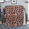 Pink Cheetah Print Blanket-grizzshop