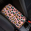 Pink Cheetah Print Car Console Cover-grizzshop