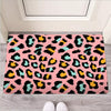 Pink Cheetah Print Door Mat-grizzshop