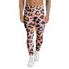 Pink Cheetah Print Men's Leggings-grizzshop