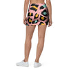 Pink Cheetah Print Mini Skirt-grizzshop