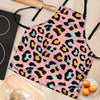 Pink Cheetah Print Women's Apron-grizzshop