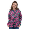 Pink Cheetah Women's Hoodie-grizzshop