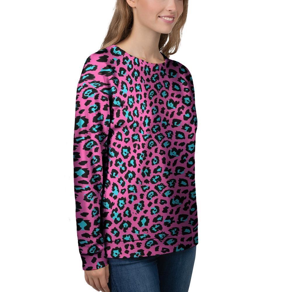 Pink Cheetah Women's Sweatshirt-grizzshop