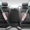 Pink Cow And Milk Print Seat Belt Cover-grizzshop