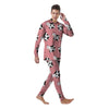 Pink Cow Men's Pajamas-grizzshop