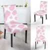 Pink Cow Pattern Print Chair Cover-grizzshop