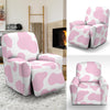 Pink Cow Pattern Print Recliner Cover-grizzshop