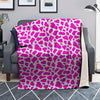 Pink Cow Print Pattern Blanket-grizzshop