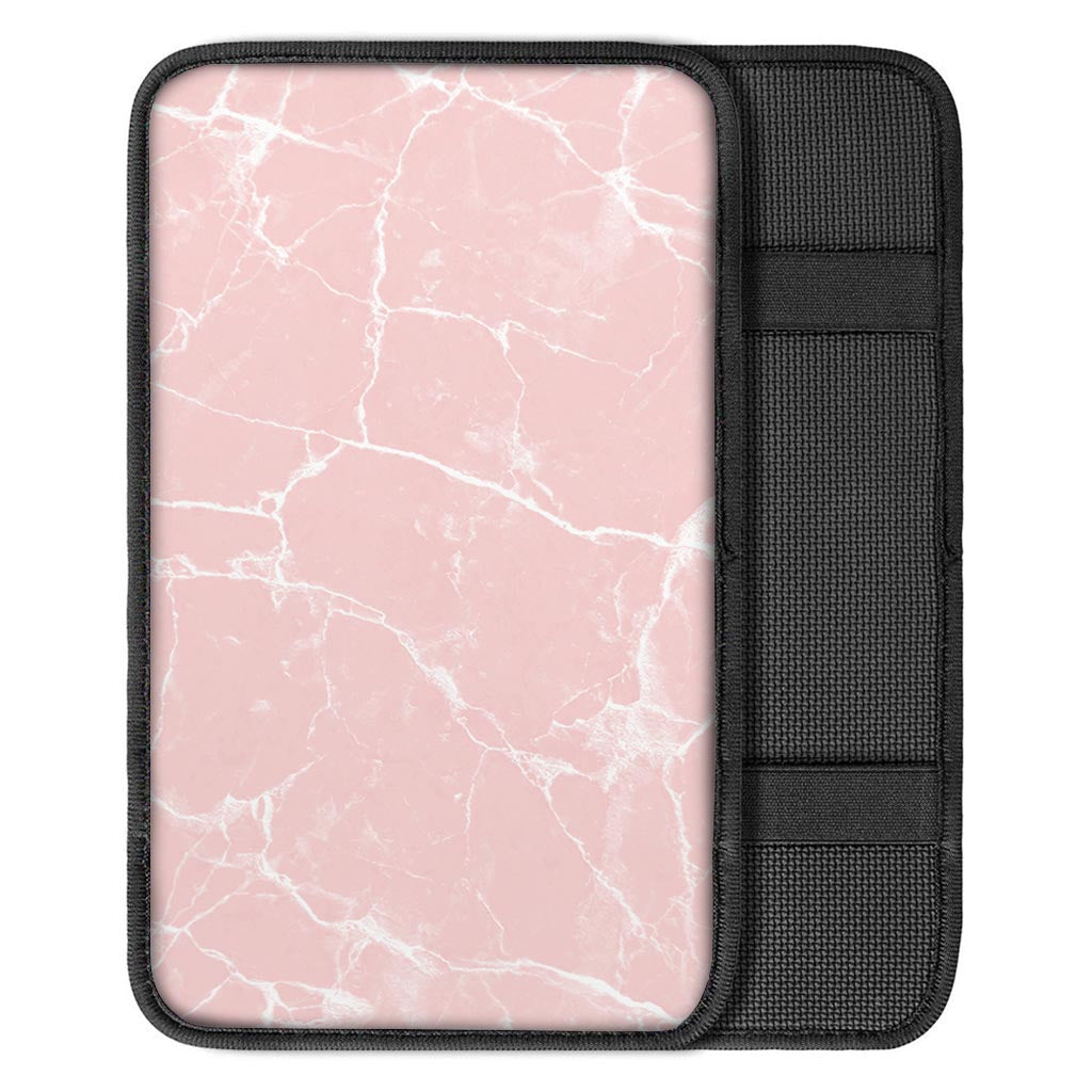 Pink Cracked Marble Car Console Cover-grizzshop