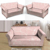 Pink Cracked Marble Loveseat Cover-grizzshop