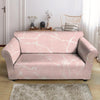 Pink Cracked Marble Loveseat Cover-grizzshop