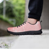 Pink Cracked Marble Men's Sneakers-grizzshop