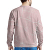 Pink Cracked Marble Men's Sweatshirt-grizzshop