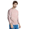 Pink Cracked Marble Men's Sweatshirt-grizzshop