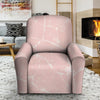 Pink Cracked Marble Recliner Cover-grizzshop