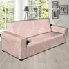 Pink Cracked Marble Sofa Cover-grizzshop